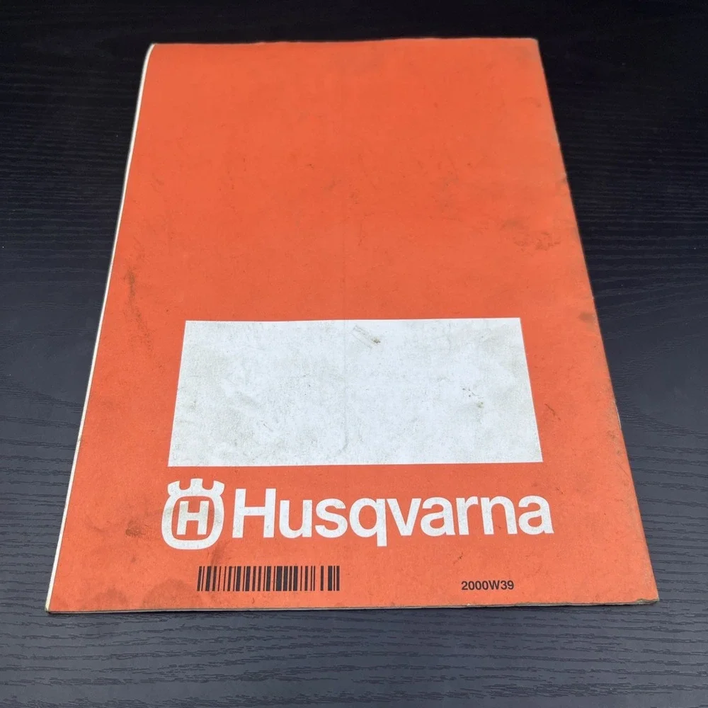 Vintage Husqvarna 322C 322L 325-X Operator's Manual OEM Trimmer Guide